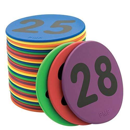 BSN Color My Class Numbered Spots  5' [並行輸入品]