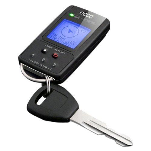 広い駐車場でもマーキングすれば、簡単に愛車に戻れるポケットGPSナビゲーター Audiovox社 E...