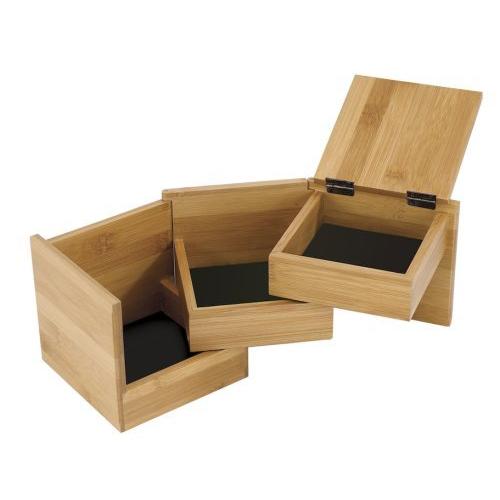 umbra (アンブラ) ジュエリー収納 ナチュラル 14×14×13cm タックボックス NT 2...