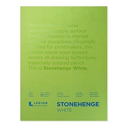 Stonehenge Drawing Pad 9 inch by 12 inch 15 sheets...