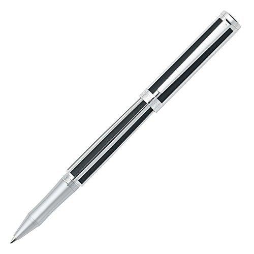 Sheaffer Striped Roller Pen Featuring Chrome Plate...