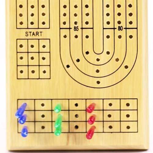 Triple Track Cribbage Board