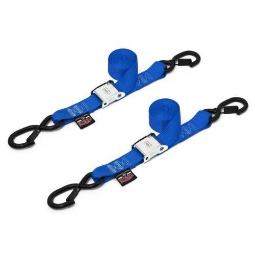 1??" x 5?? ftカムバックルtie-downs、ラッチフック One Size 28623