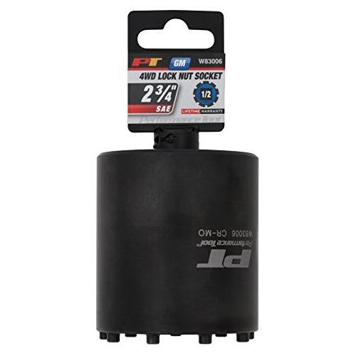 パフォーマンスツールw1270フォード/ GM 4ホイールドライブロックナットツール 1/2" Dr...