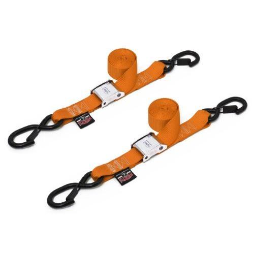 1?? " x 5?? ftカムバックルtie-downs、ラッチフック One Size 2862...