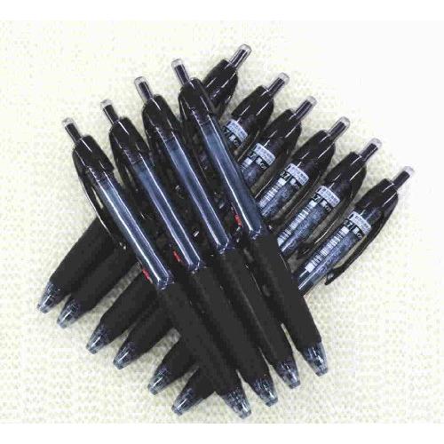 Uni-ball パワータンクボールペン ノック式 &amp; ファインボールペン ラバーグリップ タイプ0...