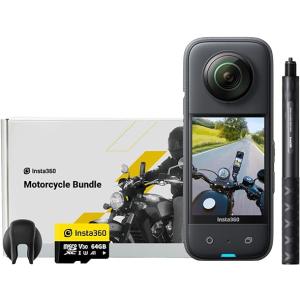 Insta360 X3 バイク撮影セット / 360度 アクションカメラ インスタ360 5.7K 7200万画素 360度撮影 360度映像