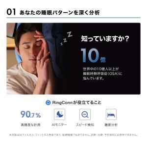 スマートリング RingConn Gen2 ロ...の詳細画像5