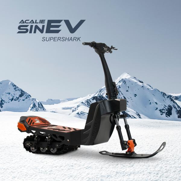 電動 スノーバイク スノーモービル サンドバイク SIN EV SUPERSHRAK 立ち乗りモデル...