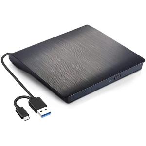 CD/DVDドライブ 外付け CD/DVD 読込み 書き込 USB3.0/Type