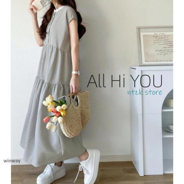 ティアードワンピース ワンピース レディース マキシワンピース 夏 白 黒 半袖 ロングワンピース ...