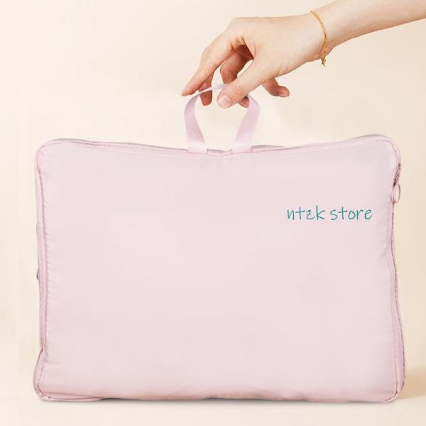 トラベルポーチ 圧縮袋 ファスナー 圧縮バッグ 旅行用 宿泊 出張用 省スペース 整理収納 小物入れ...