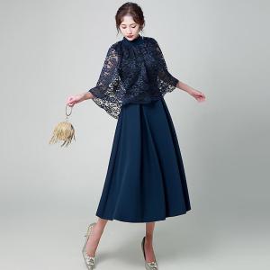 パーティードレス 結婚式 服装 ドレス ワンピ...の詳細画像2