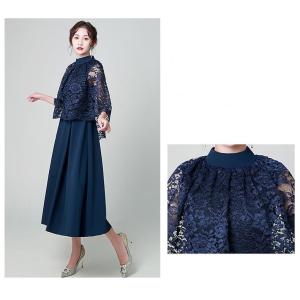 パーティードレス 結婚式 服装 ドレス ワンピ...の詳細画像5