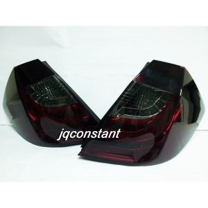 スモークレンズカバー テールランプ フィット/Fit GE6/GE7 ブラック