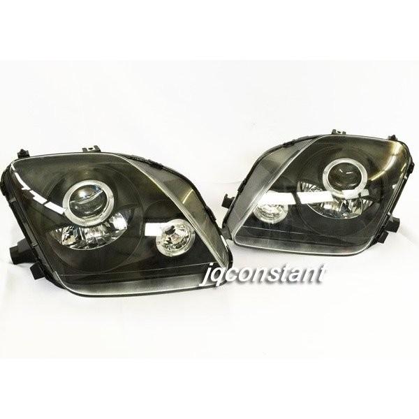 プレリュード BB　LEDリング付プロジェクターヘッドライト ブラック