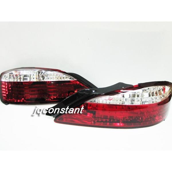 シルビア S15 クリスタル LEDテールランプ レッドクリア