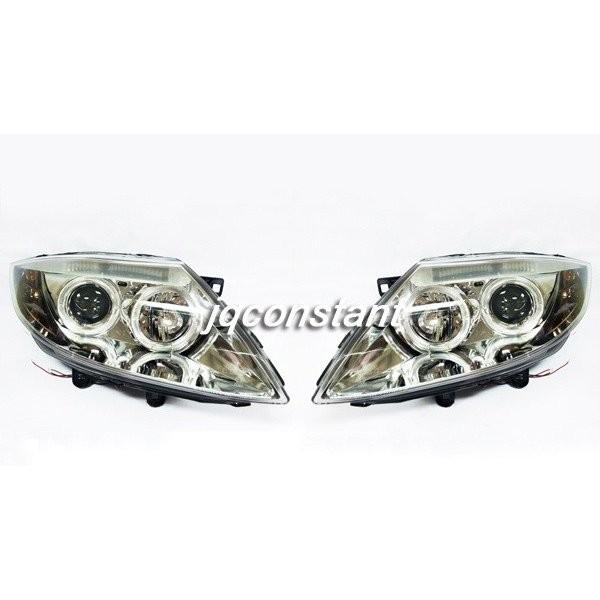 BMW E85 Z4 LEDイカリングプロジェクターヘッドライト クローム仕様 キセノン車用