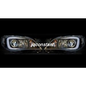 2006-2007y GD GG系 インプレッサ WRX LEDファイバー コ字 ヘッド
