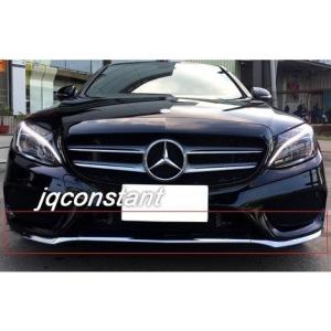 ベンツ W205 Cクラス AMG 前期 純正 右 フロントメッキモール