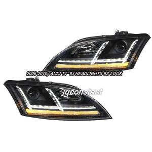 アウディTT 8J ヘッドライト 程度良 楽天市場】アウディ AUDI TT 8J 前期用 8Sルック ヘッドライト