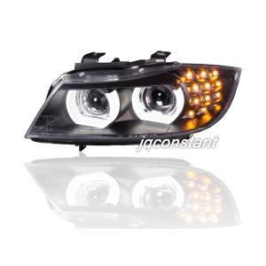 2009‐2012y E90 LCI 後期用 3Dライトバー ヘッドライト 純正キセノン