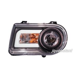 グリル Fits 04 / 05-10クライスラー300 300C光沢のある黒のメッシュ