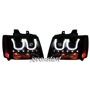 特注日本光軸仕様 シボレー ヘッドライト プロジェクター タホ