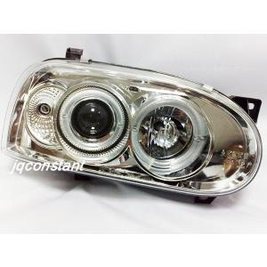 USヘッドライト VWゴルフ3 MK3ヘッドライトセットキセノン - Optik MK4