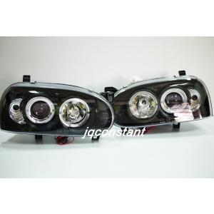 USヘッドライト VWゴルフ3 MK3ヘッドライトセットキセノン - Optik MK4