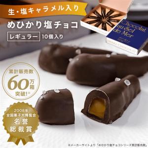 【福島】いわきチョコレートめひかり塩チョコ(レギュラー）１０個　 送料無料　【チョコ】｜jr-ems