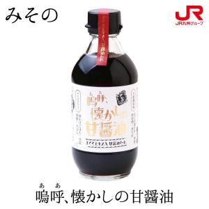 九州 ギフト 2024　みその 嗚呼、懐かしの甘醤油 まぐろ 漬け 醤油 丼たれ 調味料 九州 鹿児島 いちき串木野 贈り物 常温｜jrk-shoji