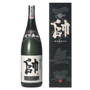 九州 ギフト 2025　本格芋焼酎 さつま無双 原酒 帥 そつ  37度 1800ml  常温