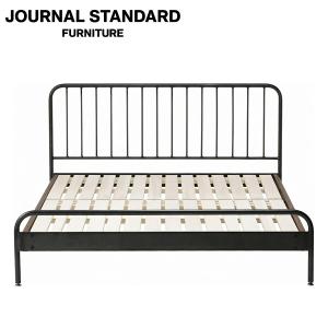 JOURNAL STANDARD FURNITURE ジャーナルスタンダードファニチャー SENS BED DOUBLE サンク ベッドフレーム ダブルサイズ 147×200cm B00JN5A3LY｜js-f