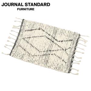 JOURNAL STANDARD FURNITURE ジャーナルスタンダードファニチャー Asilah MAT アシラー マット 50x70cm ホワイト｜js-f