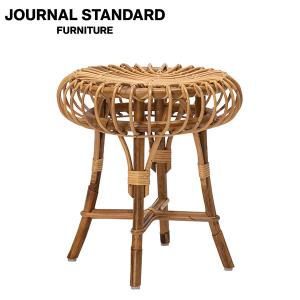 SALE 20%OFF JOURNAL STANDARD FURNITURE ジャーナルスタンダードファニチャー ROTIN STOOL ロティン スツール ラタンチェア 籐家具 代引不可｜js-f