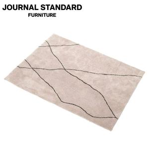 JOURNAL STANDARD FURNITURE ジャーナルスタンダードファニチャー TEMARA RUG 120x160 テマラ ラグ 120×160 グレー｜js-f