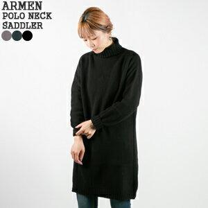 ARMEN（アーメン） コットンジャージータートルオーバーサイズ長袖T