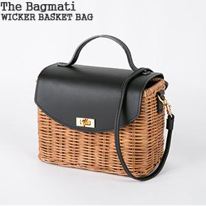 [クーポンで20%OFF]バグマティ/The Bagmati ウィッカー編みかごバッグ ショルダーバッグ ミニバッグ BBK22-AW09｜jscompany-store