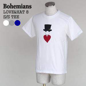 [クーポンで20%OFF]ボヘミアンズ/BOHEMIANS ラブ&ハット8半袖Tシャツ BT-4H メンズ レディース[1点のみメール便可能]｜jscompany-store