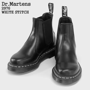 10%OFF ドクターマーチン/Dr.Martens 2976ホワイトステッチ スムースレザーチェルシーブーツ 2976WS 26257001