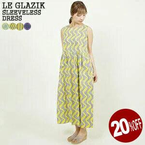 [クーポンで20%OFF]20%OFF ル グラジック/le glazik バティックスリーブレスドレス ノースリーブワンピース JL-3661BTK レディース｜jscompany-store