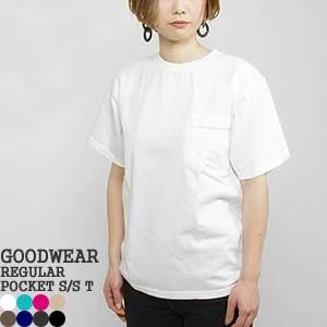 20%OFF グッドウェア/GOODWEAR レギュラー半袖ポケットTシャツ GDW-SSV-000100/201011 レディース メンズ[1点のみメール便可能]｜jscompany-store