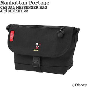 [クーポンで20%OFF]Manhattan Portage カジュアルメッセンジャーバッグスリム ディズニーミッキー22 1605-JR-S-MIC-22｜jscompany-store