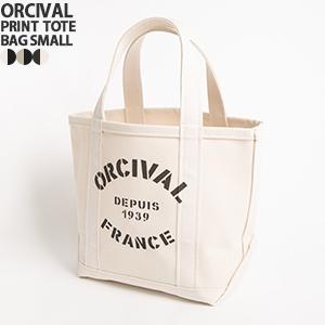 オーシバル/オーチバル/ORCIVAL プリントトートバッグスモール 帆布 キャンバストート OR-...