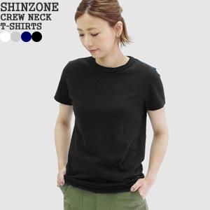 シンゾーン/Shinzone クルーネックTEE 無地半袖Tシャツ 丸首 丸胴 14SMSCU22 レディース[1点のみメール便可能]｜jscompany-store