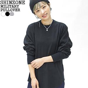 シンゾーン/Shinzone ミリタリープルオーバー 長袖Tシャツ ロンT シンプル ヴィンテージ カットソー 綿 21SMSCU02｜jscompany-store