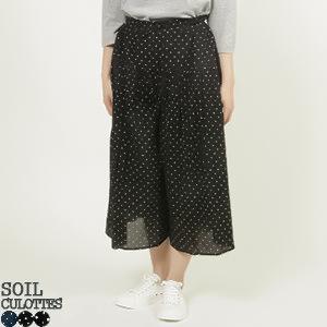 SOIL（ソイル） [クーポンで20%OFF]ソイル/SOIL キュロット コットン