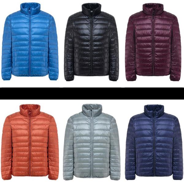 メンズジャケット ダウンジャケット アウター 冬 長袖　ジャケット ホワイトダ ークダウン　おしゃれ...