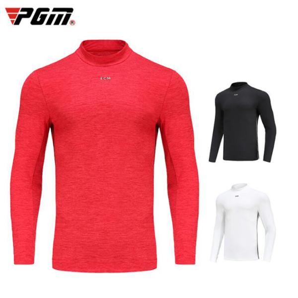 ゴルフTシャツ ゴルフウェア　メンズ　長袖　ポロシャツ カジュア ル 暖かい 皴になりにくい 秋冬